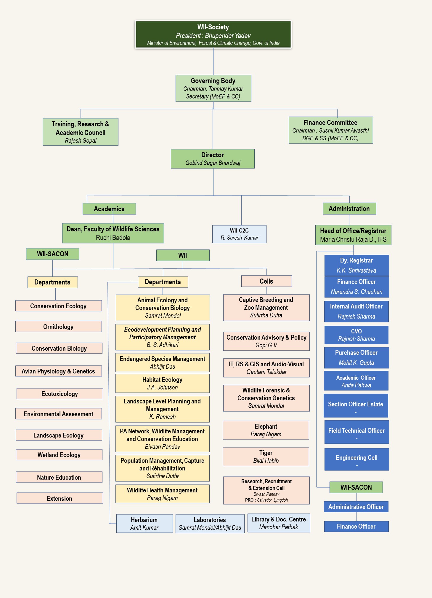 Organisation Chart Organisation Chart