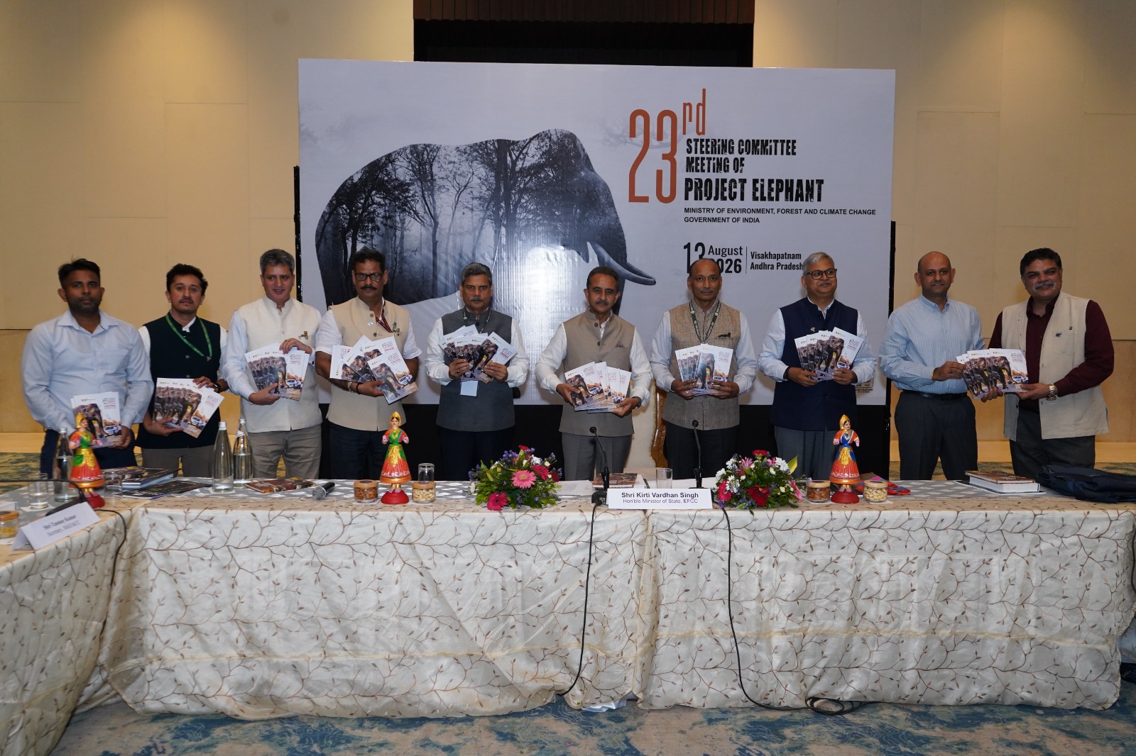 Regional Action Plan for Comprehensive Understanding & Human Elephant Conflict Reports Release Photo
