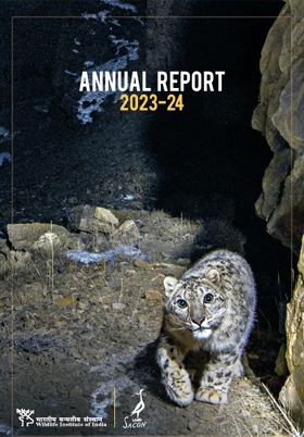 Cover page of the Annual Report 2023-24
