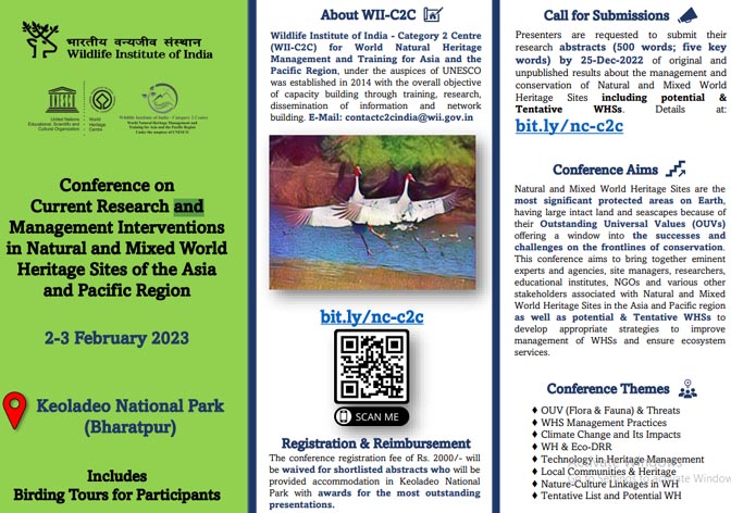 Conference on Current Research and Management Interventions in Natural and Mixed World Heritage Sites of the Asia and Pacific Region