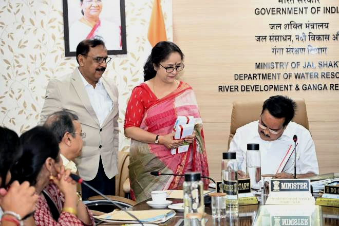 Review of projects by Shri C. R. Patil, Hon’ble Minister of Jal Shakti