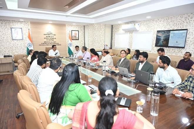 Review of projects by Shri C. R. Patil, Hon’ble Minister of Jal Shakti