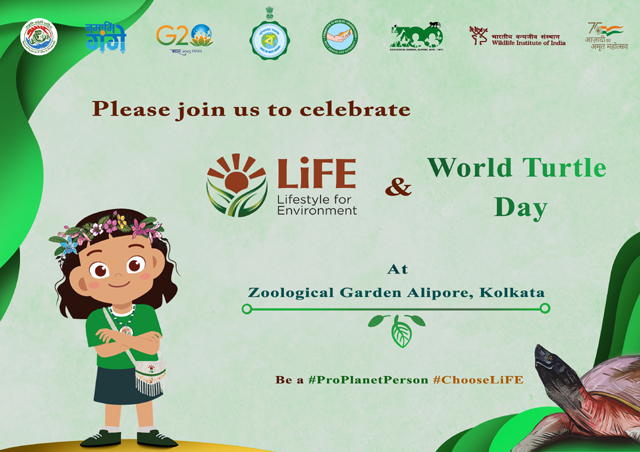 Life and World Turtle Day Celebration at Zoological Garden Kolkata