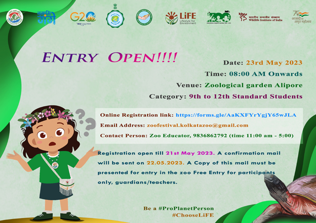 Life and World Turtle Day Celebration at Zoological Garden Kolkata