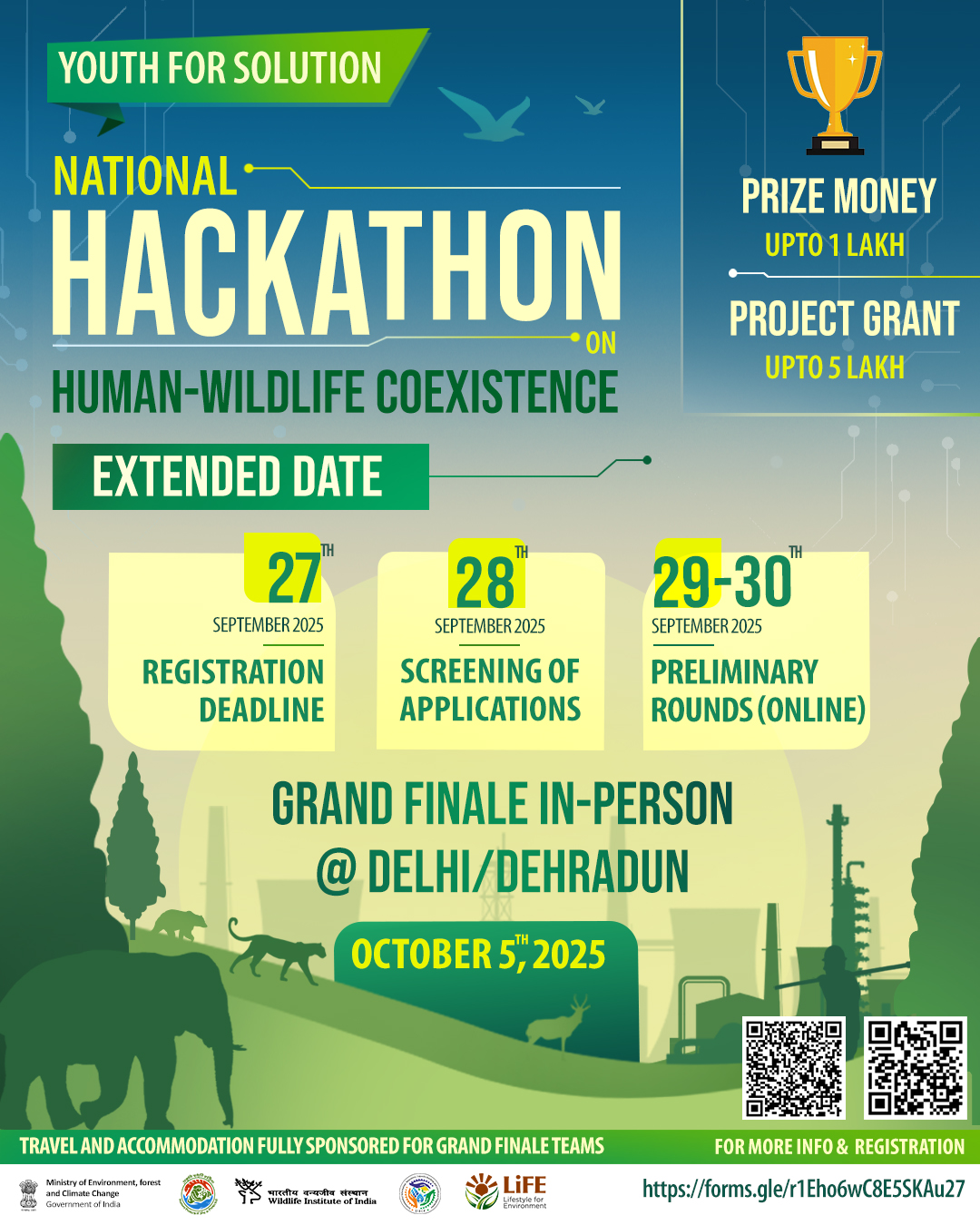 National Hackathon on Human Wildlife Coexistence